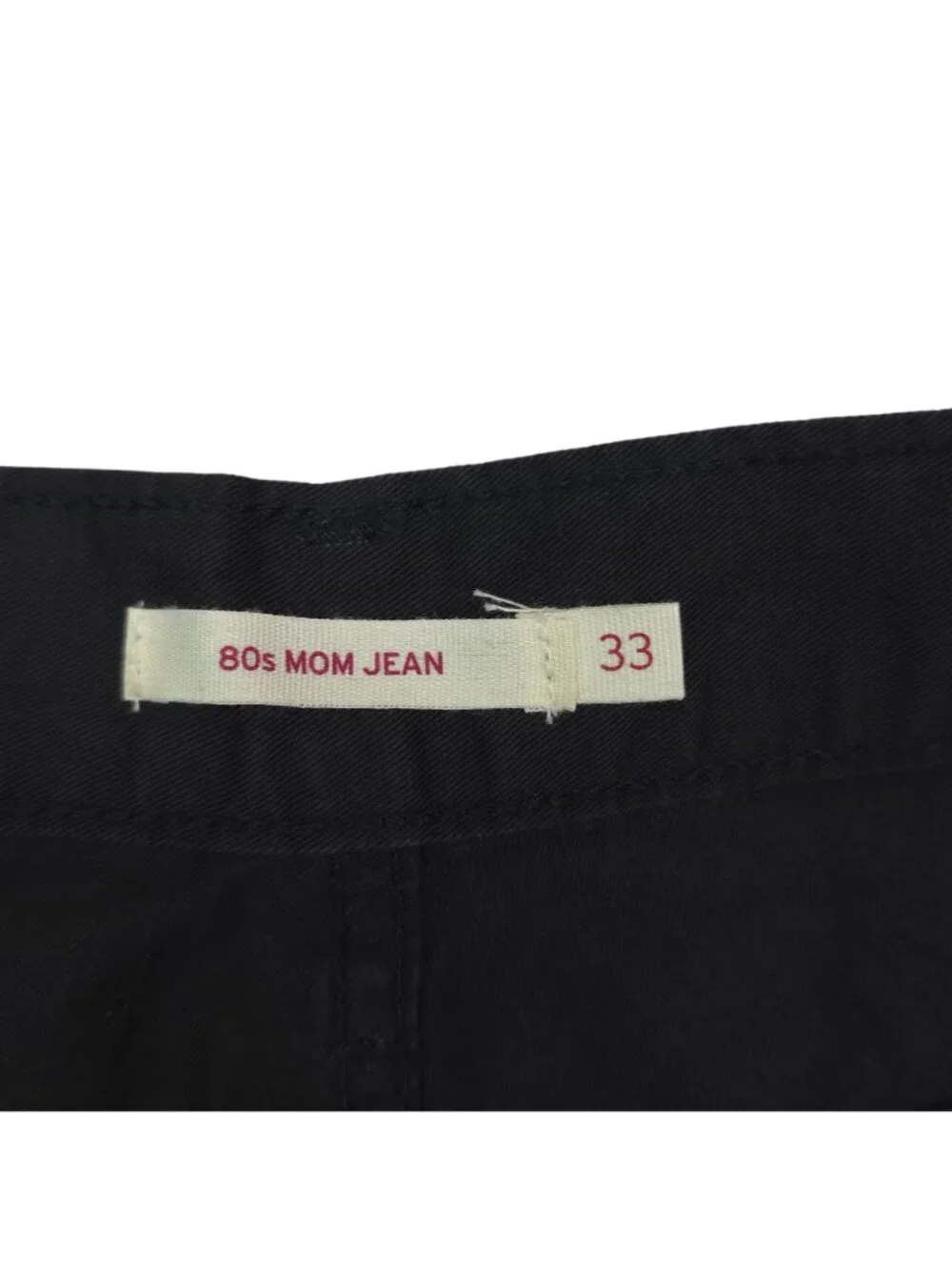 Levis 80s Mom Jeans W33 L30 High Rise Tapered Leg Relaxed Hip & Thigh IRREGULAR
